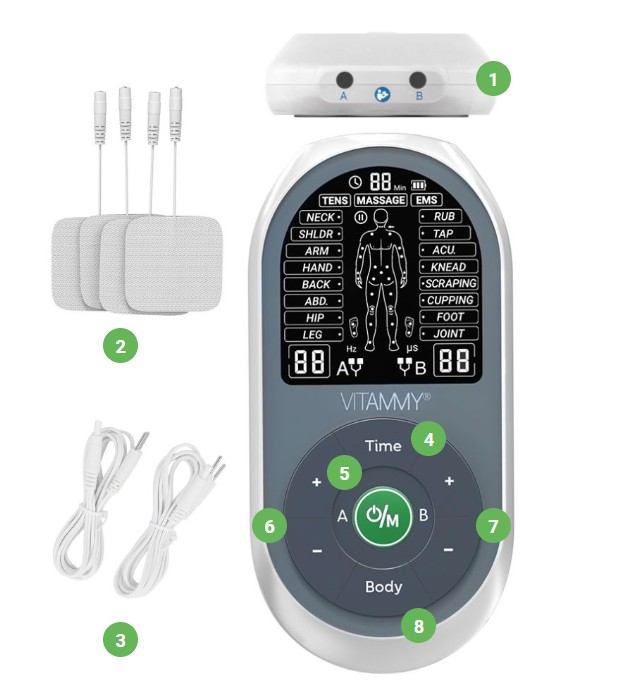 popis prístroja vitammy stimula